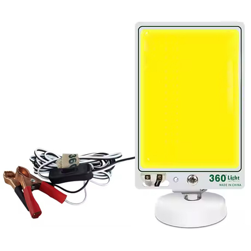 چراغ کمپینگ ۳۶۰ مدل TM-25 COB با استند آهنربایی و نور مهتابی